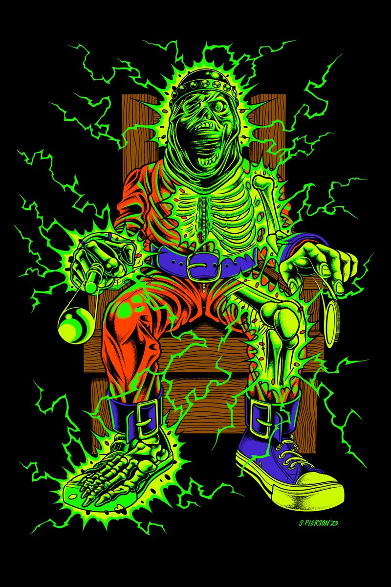 I've got a couple of these Last Turn pieces left in the edition. Don't snooze on this Killer Pinball Fiend.

Edition of 5  
3 of 5 - .05 ETH 

opensea.io/assets/ethereu…
