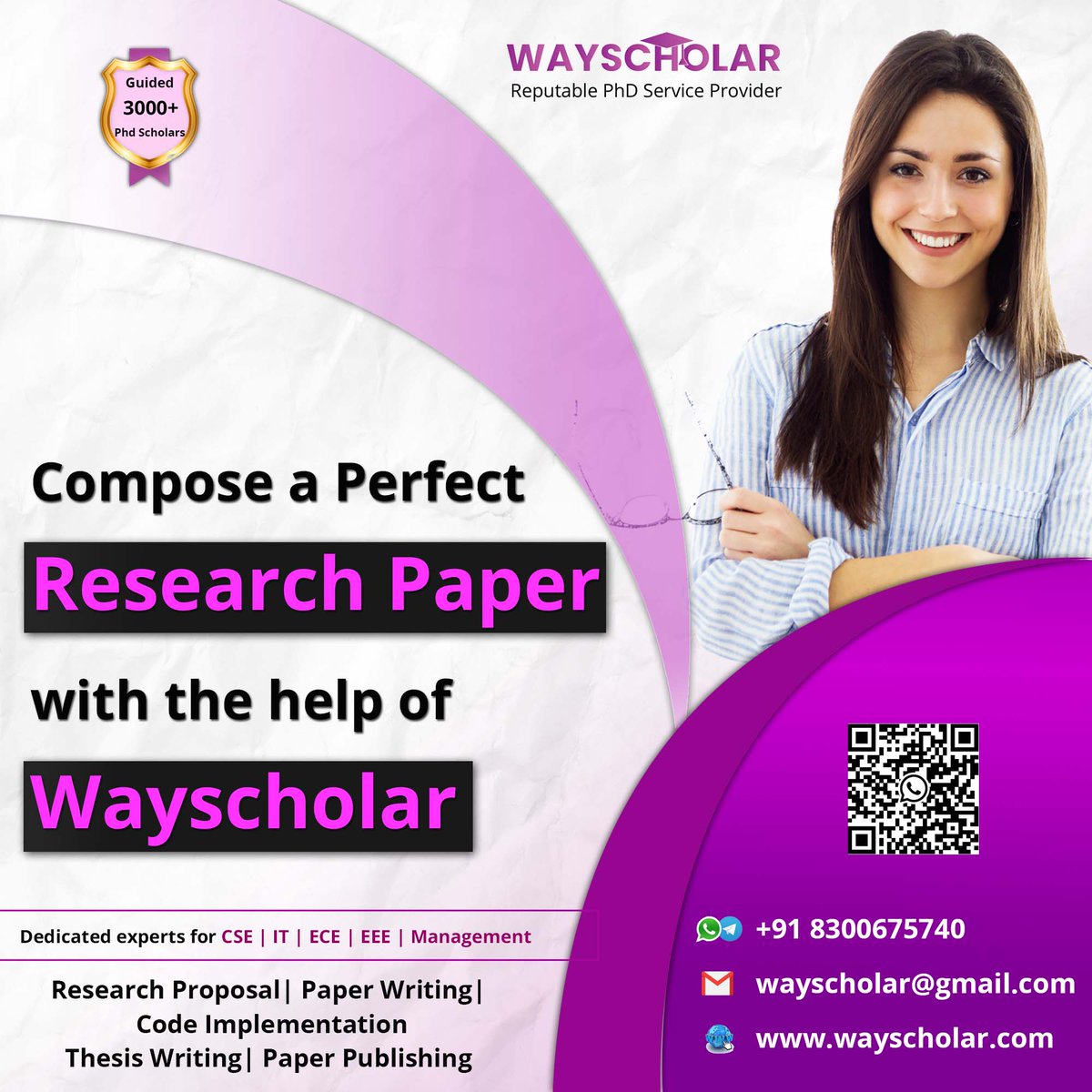 wayscholar's tweet photo. #PhDassistance #PhDsupport #PhDGuidance #PhDhelp #PhDResearch
#datascience #machinelearning #postgraduateprogram #masterofscience #informationtechnologyengineering
#researchexpert #engineeringresearch #phdinmanagement #researchproposal #proposalwritingservice #researchsynopsis https://t.co/c304DGnDqn