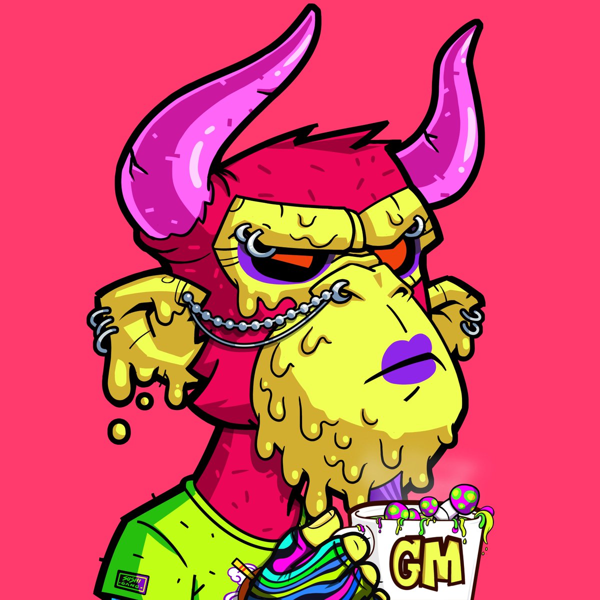 cillygirl1977's tweet image. The Trippy Apes Society (TAS) is a vibrant NFT collection on the Solana blockchain, consisting of 2,500 unique tokens. Designed by the artist Angry Teno, these NFTs feature bold, colorful “Angry Apes” that have ventured into a psychedelic world. The collection has a floor price…