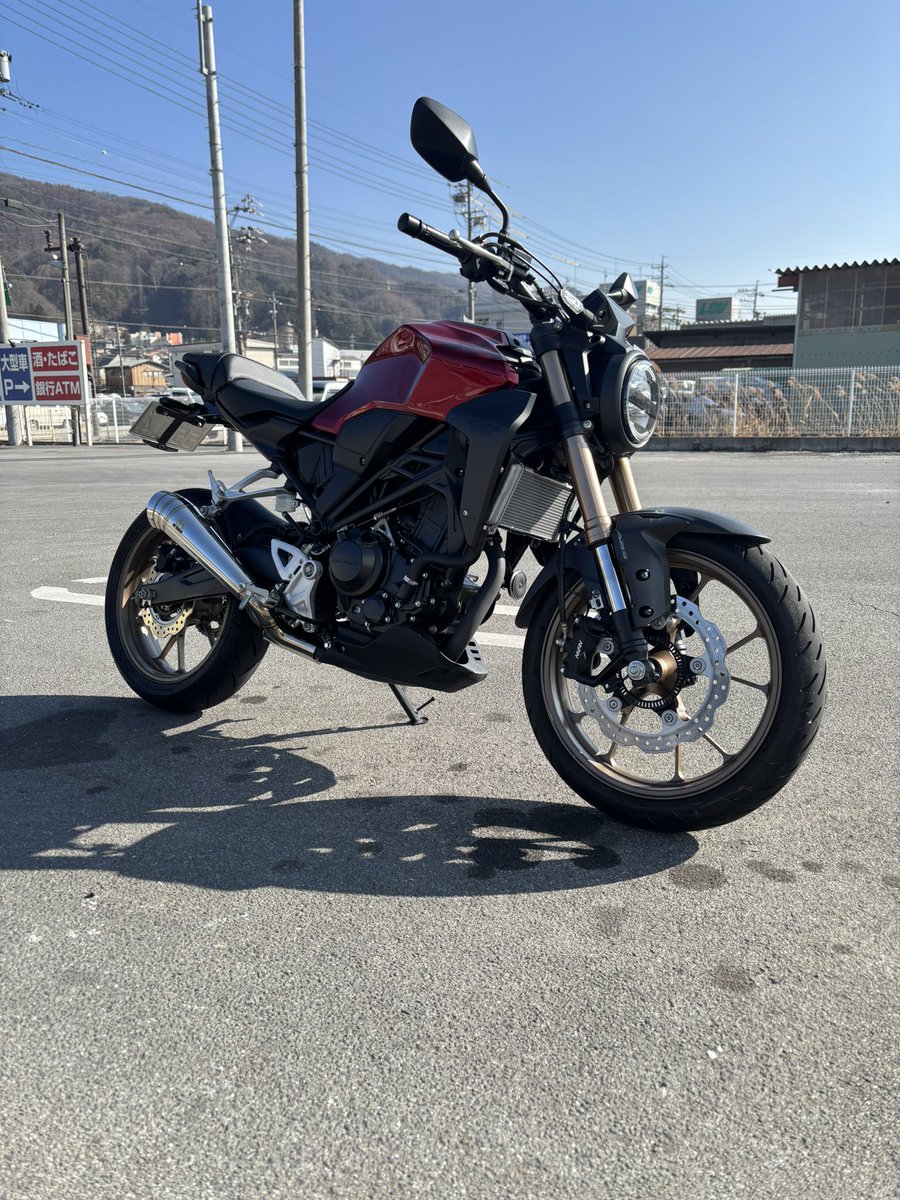 おバイク🏍³₃
この時期に乗れるとは😁
寒くなる前に帰るかなぁ😅
