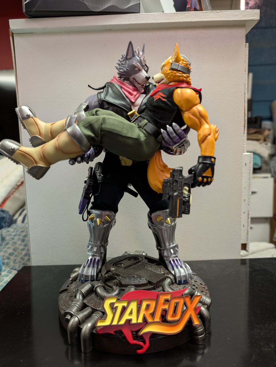 StymieG101's tweet photo. Fox McCloud x Wolf O'donnell
Thanks! @Shibadon_Co https://t.co/KaVvA7JzDk