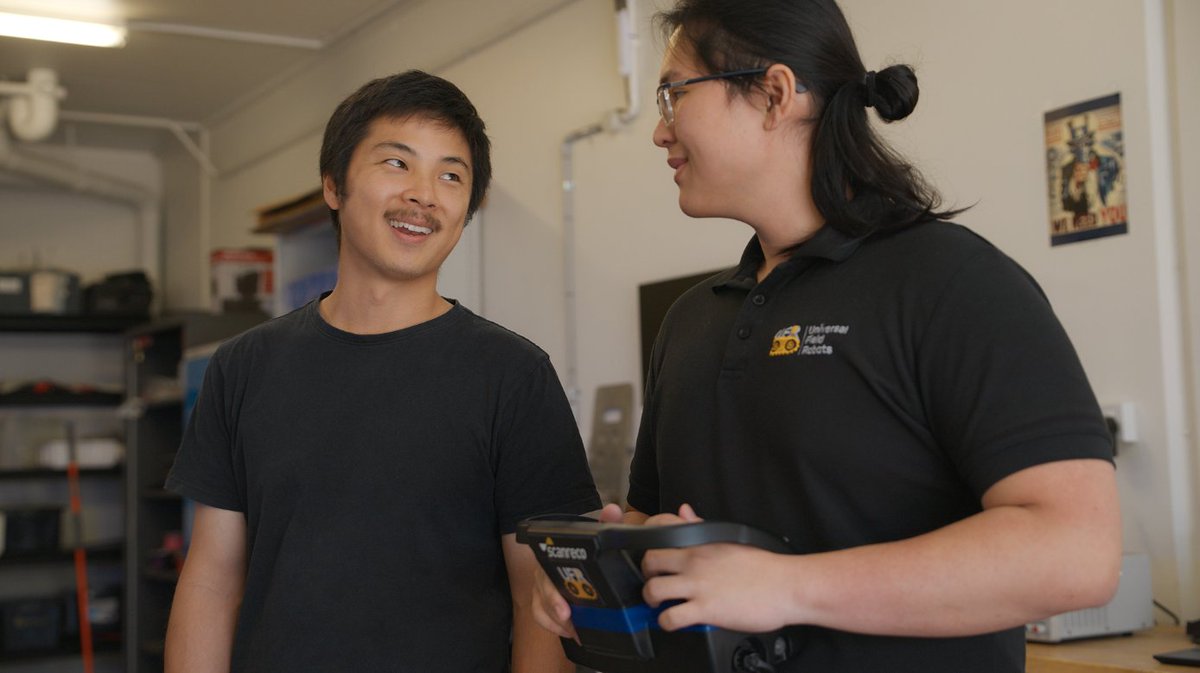 Universal Field Robots (@ufrobots) on Twitter photo Want to learn what our #team loves most about working at <a href="/UFRobots/">Universal Field Robots</a>? Watch our #culture #video to hear from cool people doing cool things > youtube.com/watch?v=dDFgbJ…
including: Nish Purssey, Daniel Duskovic, Kate Dunne, Kerry Doherty & Blake Bonney Want to learn what our #team loves most about working at <a href="/UFRobots/">Universal Field Robots</a>? Watch our #culture #video to hear from cool people doing cool things > youtube.com/watch?v=dDFgbJ…
including: Nish Purssey, Daniel Duskovic, Kate Dunne, Kerry Doherty & Blake Bonney
