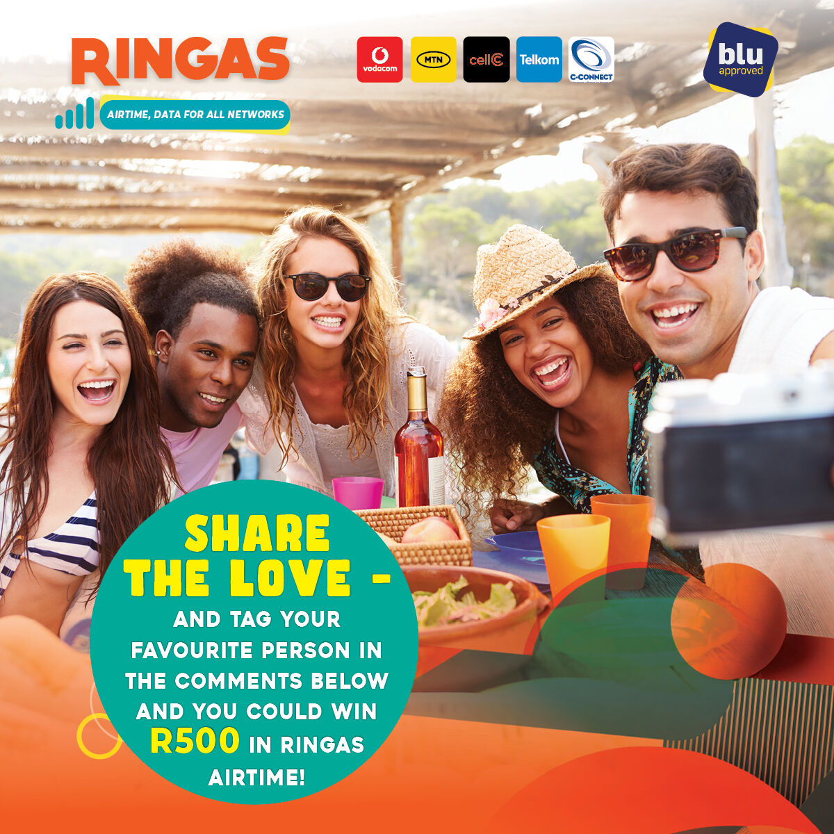 Ringas_SA's tweet image. Whether it's your sister, your aunt, your gogo, or the neighbour who cannot wait to greet you in the morning —TAG them in the comments to share some love this January. 

Remember to Like our page and you will stand a chance of winning 1 x R500 Ringas airtime and data voucher.…