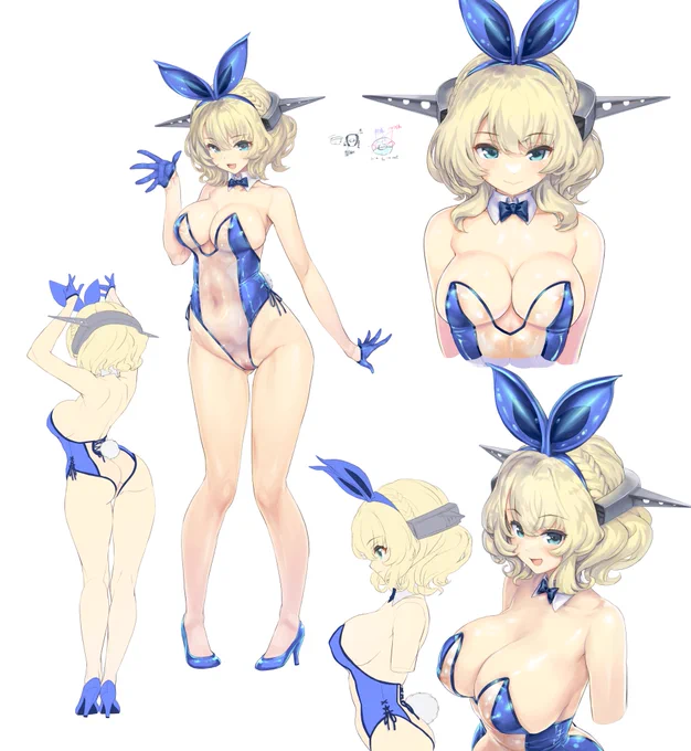 『イラスト紹介#01「コロラドバニー衣装(艦これ)」[制限ナシ無料]』⇒ 『設定ラクガ#02[制限ナシ無料]』⇒ 『イラスト・制作過程#03[投銭&amp;限定解除プラン]』⇒  