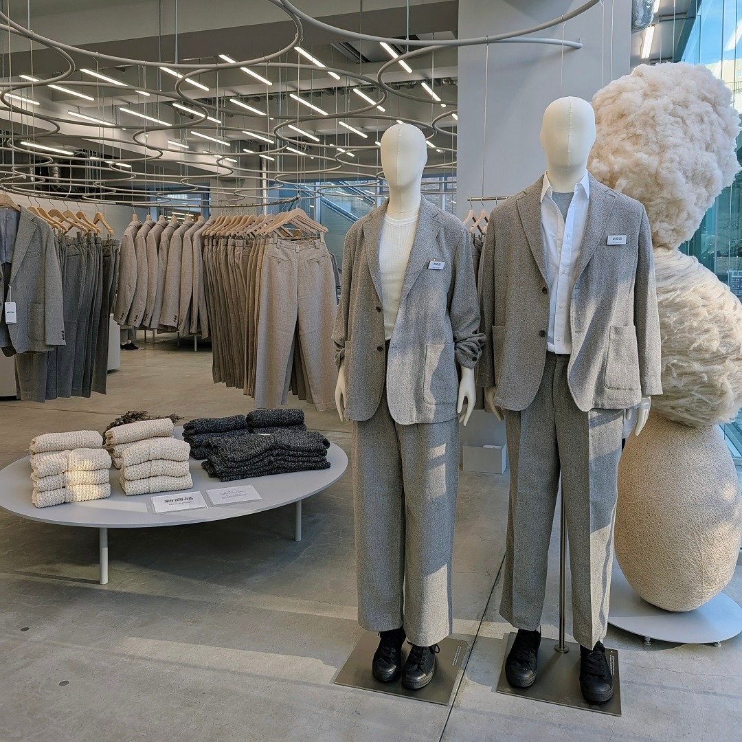 MUJI Labo】新商品 まだ肌寒い今の季節から着られる「リネン」と
