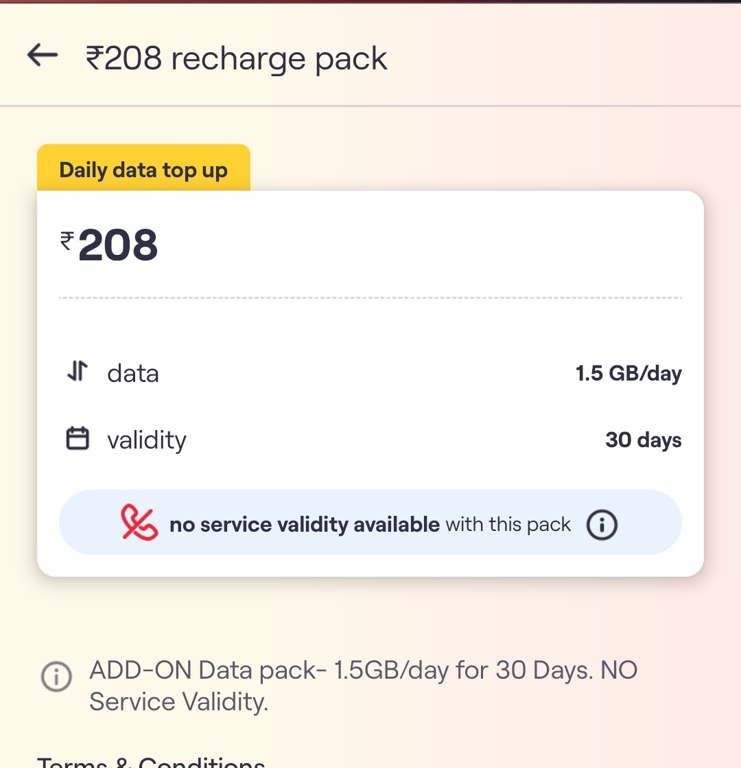 lets_expose_cr's tweet photo. @TRAI @DoT_India @apt_secretariat Rs. 299 (Plan with internet &amp; SMS)
 - 1.5 gb day
 - 100 SMS

Rs. 204 (Plan without internet &amp; SMS)
 - talktime 204
 
Rs. 208 (Plan for data pack)
 - 1.5GB day

@TRAI @VodafoneGroup
Now can you explain what is data price &amp; what is calling price ?

@TRAI you're failed to serve us. https://t.co/LuAemOr9zX