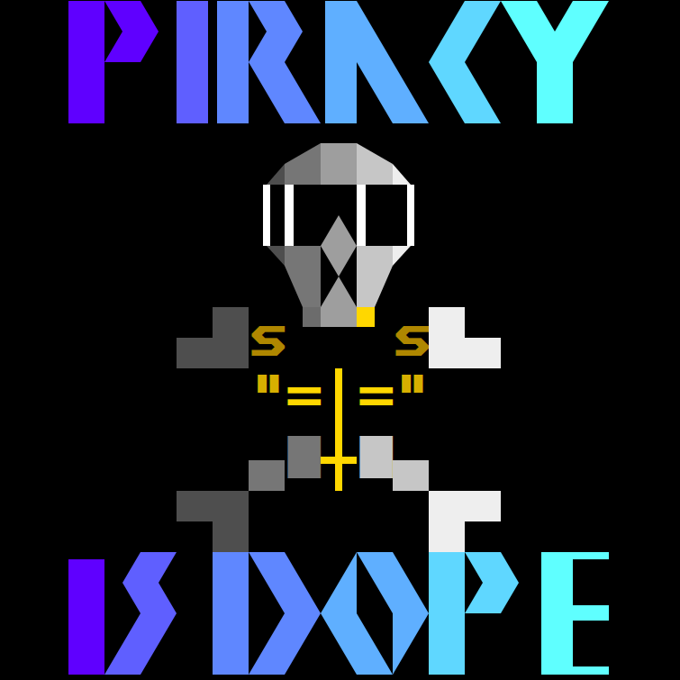mistfunk's tweet photo. Mistigram: this sassy pro-piracy PSA comes straight outta the underground courtesy of MC Fresher, who drew this #textmode illustration in Unicode using #Durdraw.  It was included in the recent MIST-30 artpack collection. https://t.co/1Sub6XLucV