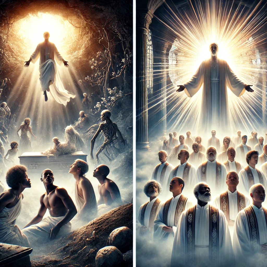 LuckyGReynaY2K's tweet image. Blessed are those who share in the first resurrection; the second death holds no power over them. They will reign with Christ for a thousand years. #Revelation20 #FirstResurrection #EternalLife