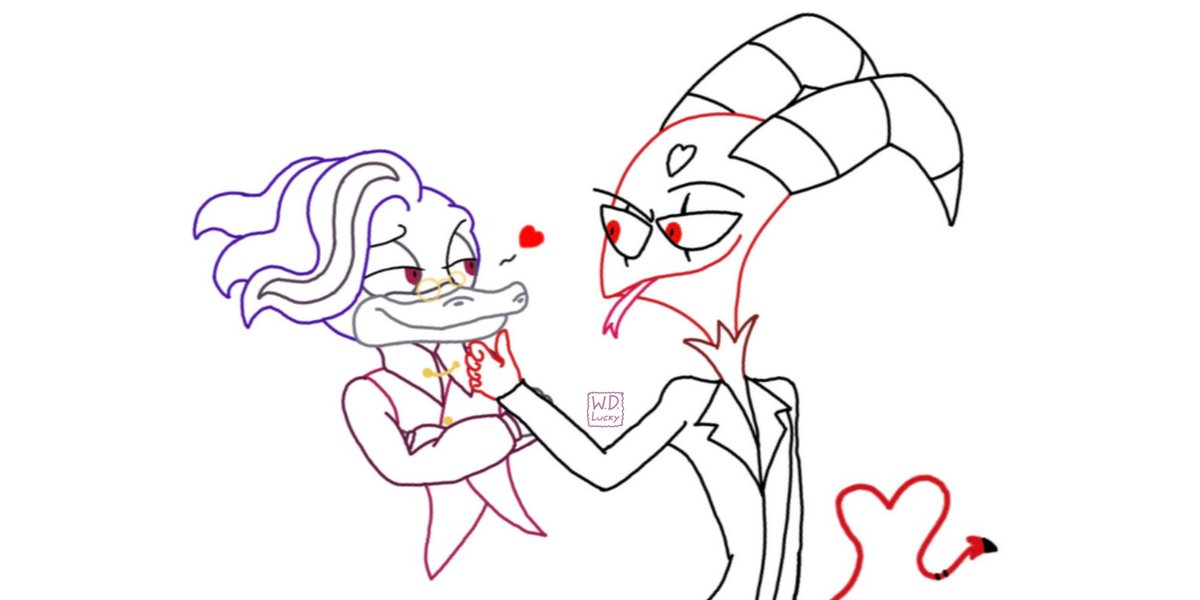 W_D_SunMoonStar's tweet photo. "Cuando te conocí, las canciones sobre el amor empezaron a gustarme... casi tanto como tú" 💕

Dibujito #Starlitzo que hice, hace casi un año 🥰

#SonicTheHedgehog #HelluvaBoss #Starline #Blitzo https://t.co/nRnnuyv7Q3