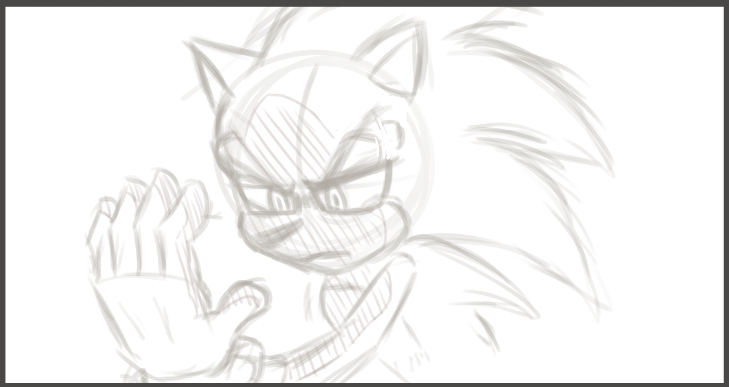 BlueRabbit_art's tweet photo. Well, I have to use this account for something. XD, I want to start the year with some of the hype I had when I saw the Sonic 3 movie. #sonic3 #sonicfanart https://t.co/z4cHNepR6o