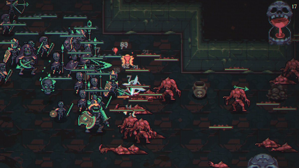 gamerslv's tweet image. #SkullHorde #8BitSkull
Студия 8BitSkull представили трейлер игры Skull Horde. Skull Horde — это автобатлер dungeon crawler, где вы играете за летающего черепа-некроманта. Находите мощную добычу и создавайте сверхмощные сборки.

Подробнее - vk.com/wall-76721563_…