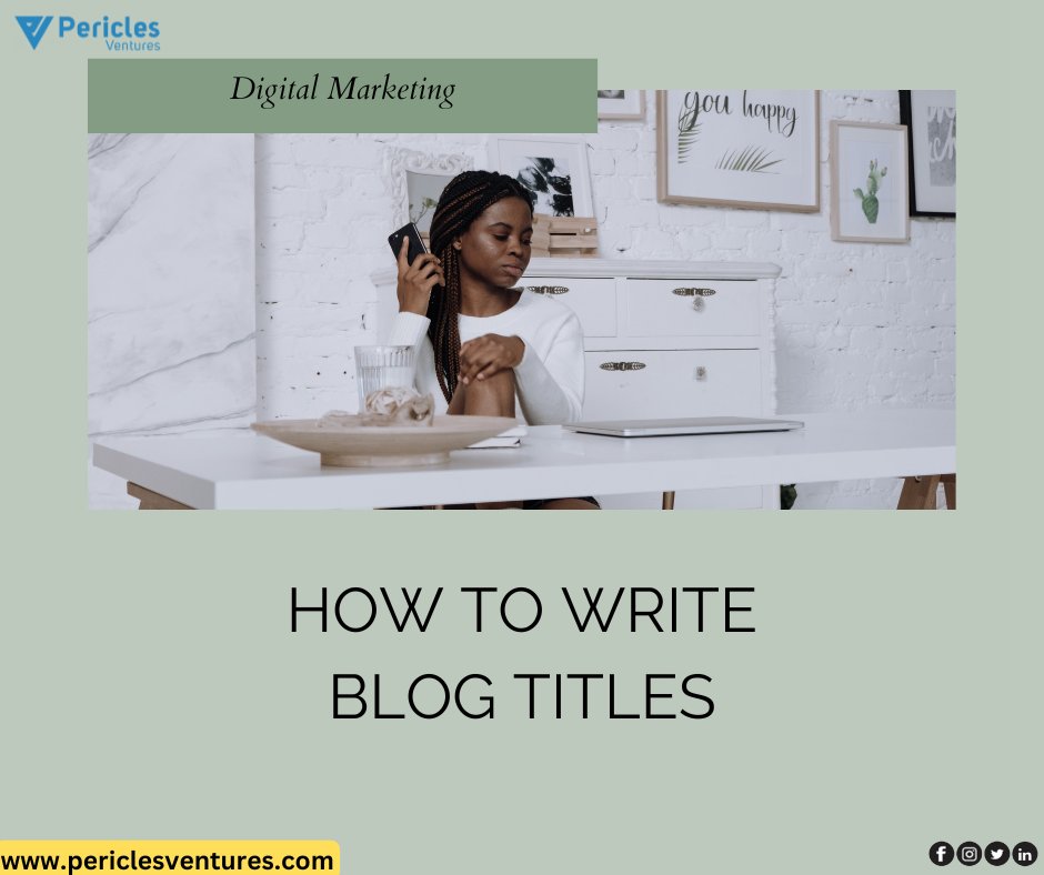 PericlesVenture's tweet photo. ✨ Struggling to craft blog titles that grab attention? 🤔 Learn the art of turning readers into clickers with these interesting tips! 📝🔥

#ContentCreation #BloggingTips #WriteBetterTitles #BloggersLife #ContentMarketing #CopywritingTips #CreativeTitles https://t.co/HpUF813Gfm