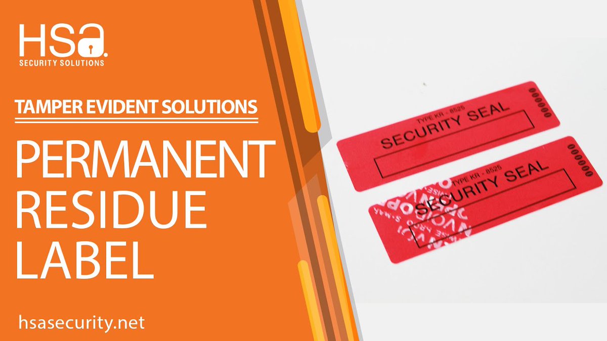 hsasecurity's tweet photo. Tamper Evident Label | Security Label | Red Label | Packaging Label | VOID Message | HSA Security
#SecurityLabel #TamperEvident #HSASecuritySolutions #TamperEvident #PackagingLabel #VOIDLabel

📢 Connect with us:
YouTube: https://t.co/fyO5lBWOj3
Website: https://t.co/2mHzGeDTAy https://t.co/mO8zDYyOTD