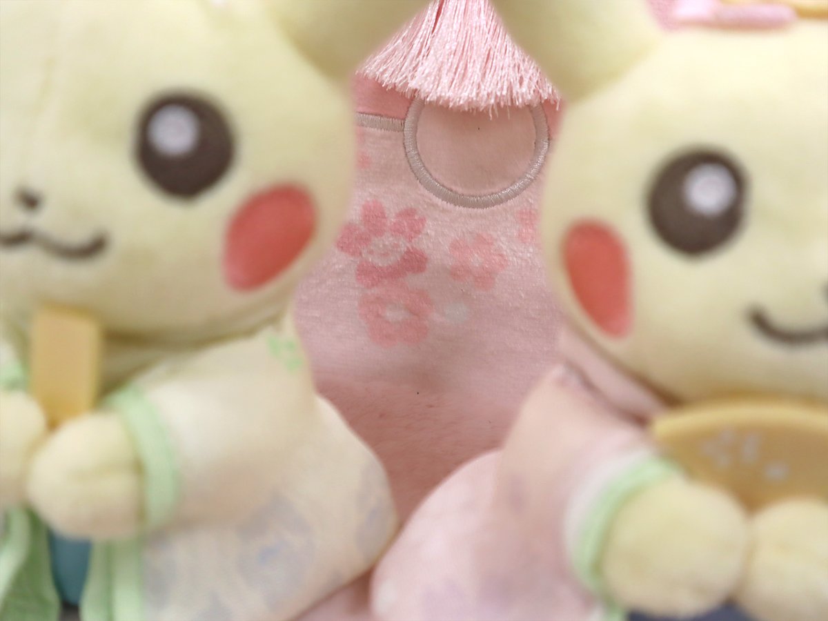 2月1日(土)、「ひなまつりぬいぐるみ」が #ポケモンセンター に登場