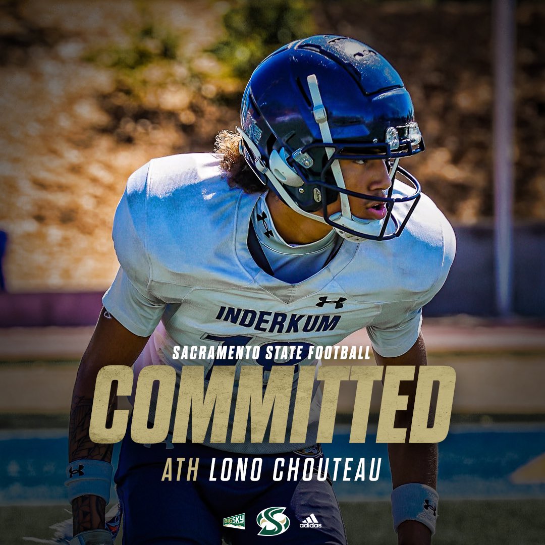 Lono (@lono_chouteau) on Twitter photo I am very blessed to say I am 110% committed to Sac State University🐝 <a href="/BrennanMarion4/">Coach Marion</a> <a href="/CoachSidKrish/">Sid Krishnamurthi</a> <a href="/CoachKenion/">Nathan Kenion</a> <a href="/coachapatterson/">AC Patterson</a> <a href="/coachkmr/">Kris Richardson</a> <a href="/SacHornetsFB/">Sac State Football</a> <a href="/CoachHarris_22/">Reginald Harris</a> <a href="/CoachE916/">Eric Colvin 🏁 1%</a> I am very blessed to say I am 110% committed to Sac State University🐝 <a href="/BrennanMarion4/">Coach Marion</a> <a href="/CoachSidKrish/">Sid Krishnamurthi</a> <a href="/CoachKenion/">Nathan Kenion</a> <a href="/coachapatterson/">AC Patterson</a> <a href="/coachkmr/">Kris Richardson</a> <a href="/SacHornetsFB/">Sac State Football</a> <a href="/CoachHarris_22/">Reginald Harris</a> <a href="/CoachE916/">Eric Colvin 🏁 1%</a>
