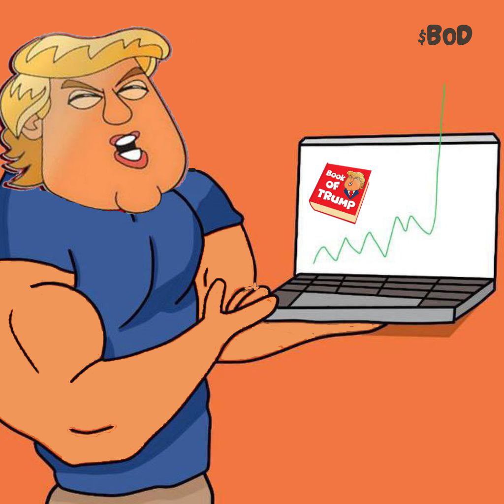 <a href="/okx/">OKX</a> Break the societal norms. Book of $Trump on #eth is here to create new chapters.