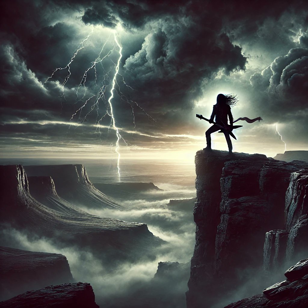 DriveDistortion's tweet photo. Storms will come, but remember: you're forged in the fire and built to endure. Let the chaos fuel your rise. ⚡🔥 #MetalMotivation https://t.co/BxBOhRA3fr