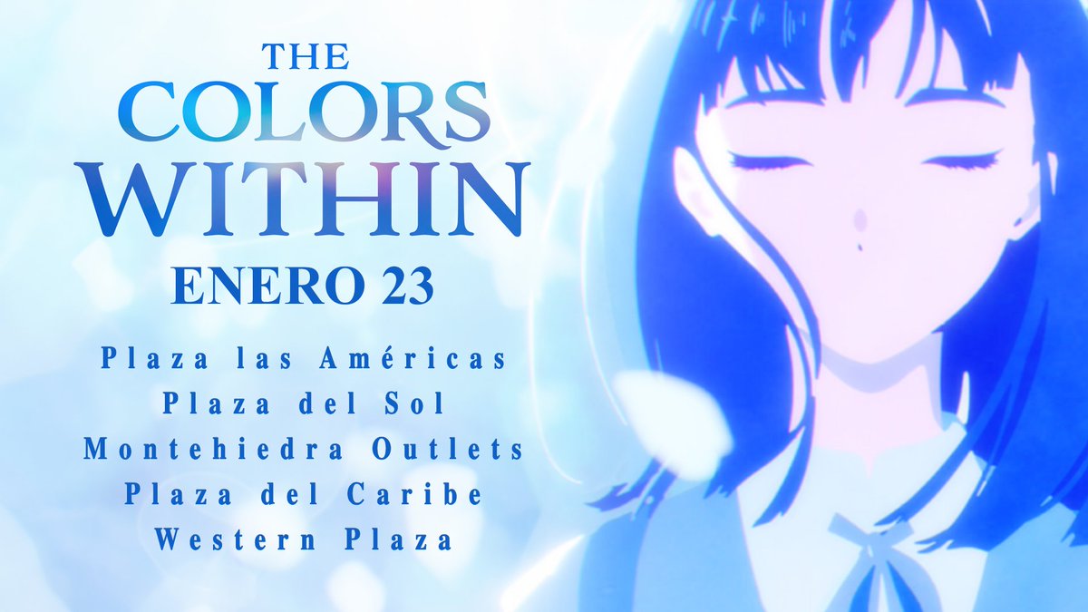 The Colors Within ya está en los cines de Puerto Rico

La nueva película de la directora Naoko Yamada (A Silent Voice) y el aclamado estudio Science SARU (Devilman Crybaby) en una historia que te hará sentir todos los colores de la vida. 

No te pierdas esta joya de la animación.