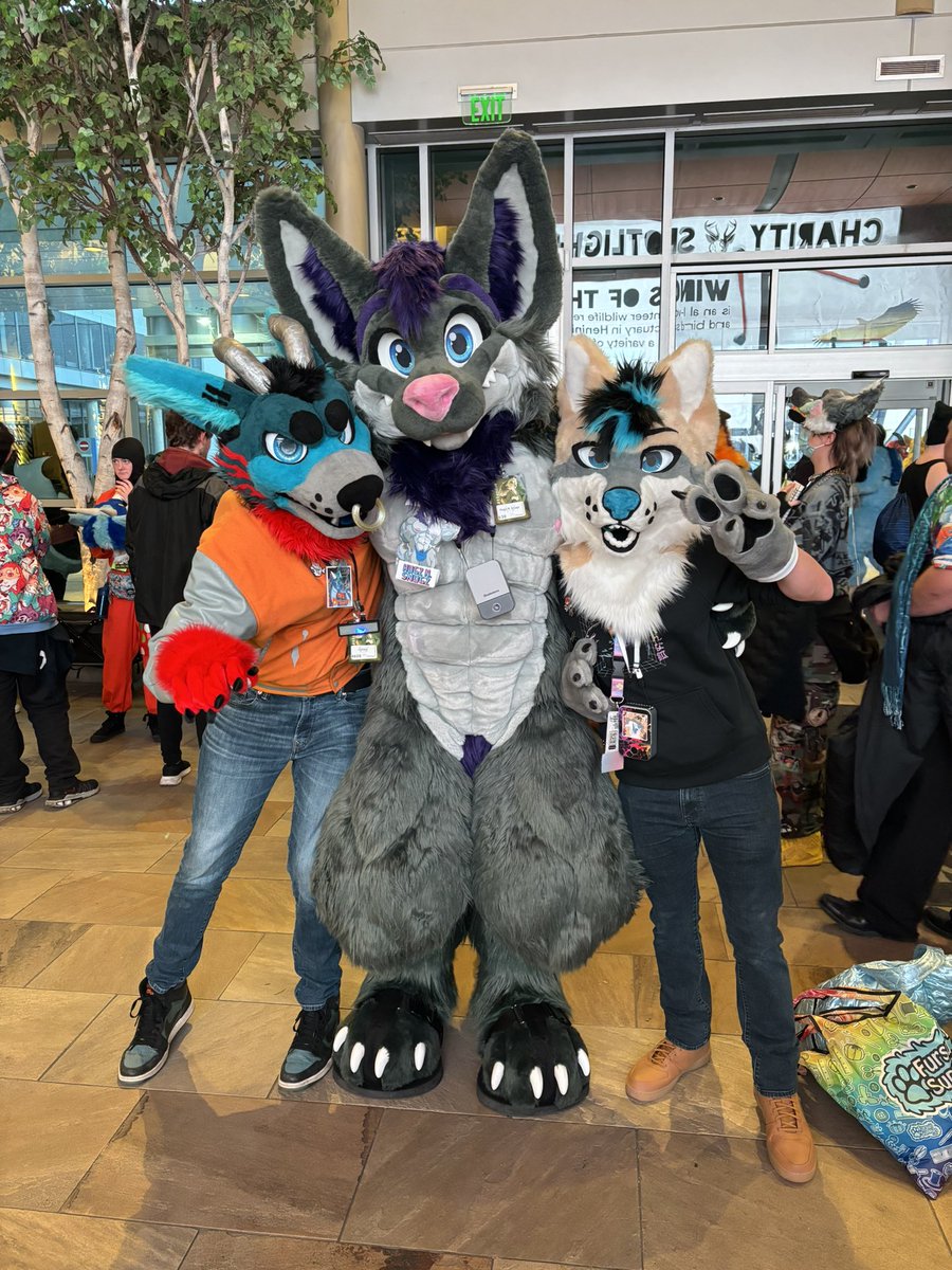 riptide177's tweet image. Had a amazing time at #ANE2025 got to see old friends an meet new ones @SavageSwine @TateStrikerWolf @dragontrove @Hugz_N_Snugz