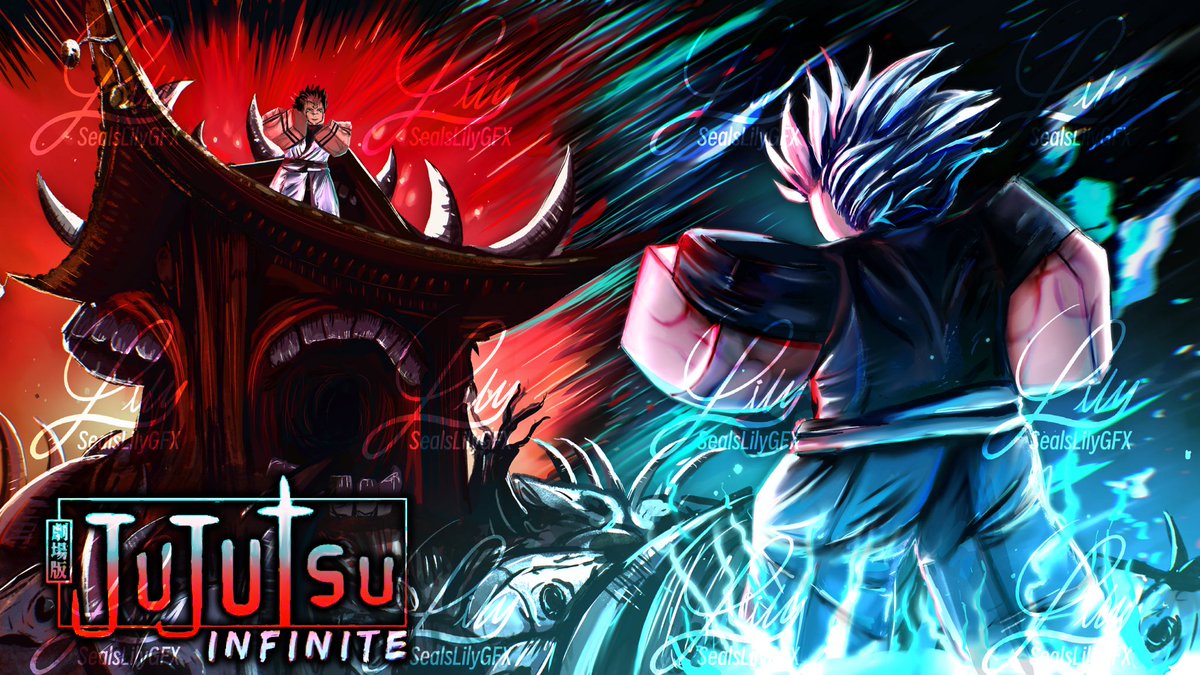 SealsLilyGFX's tweet photo. Youtube Thumbnail Commissioned by @xWittyyb 
—
Commissions Open
—
My Portfolio: https://t.co/CPVAuKzjDR
Discord Username: sealslily
—
#JJK #RobloxGFX #RobloxArt #RobloxDev https://t.co/zCHvMTGgkD