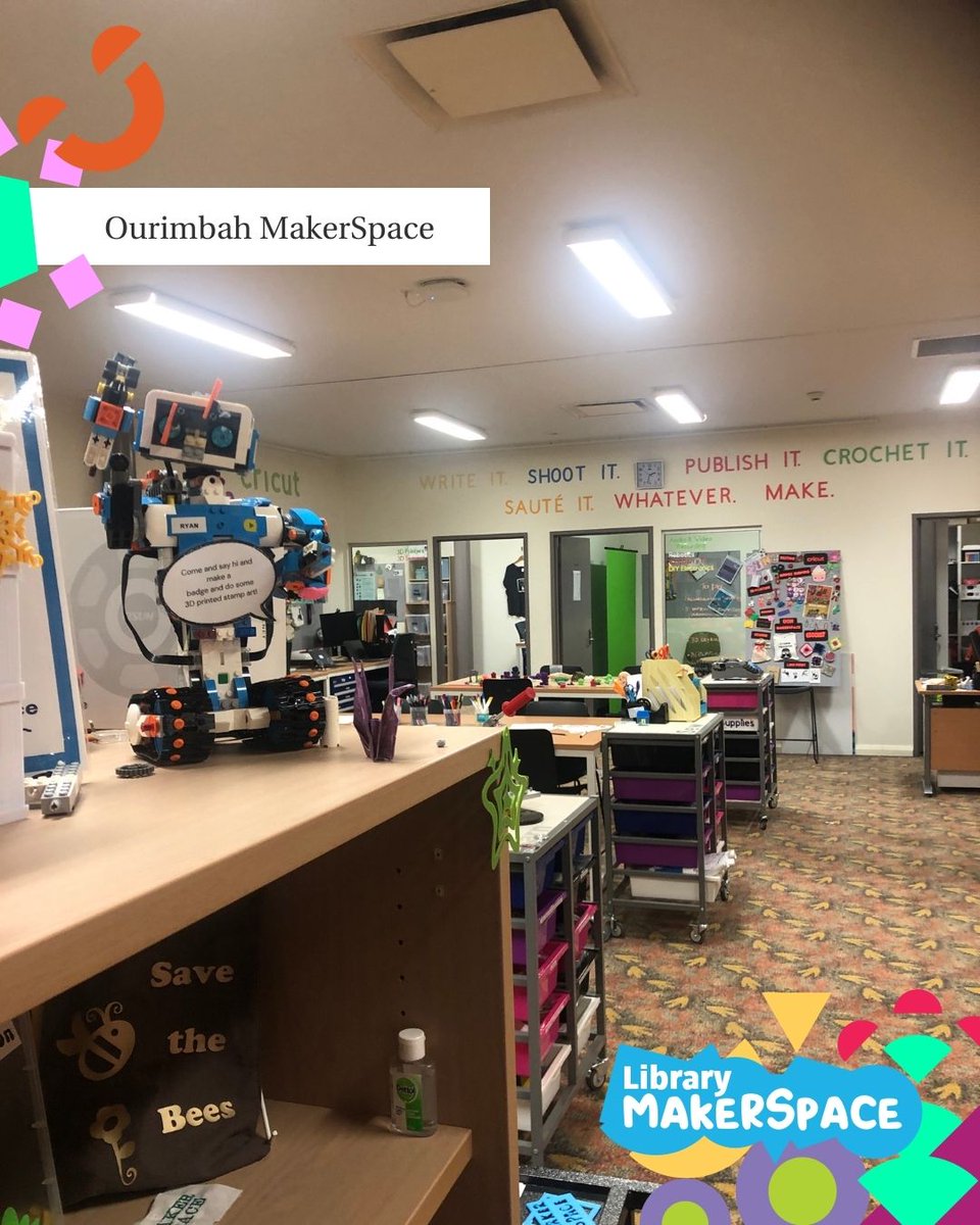 Have you discovered our Library MakerSpaces yet? We have one at Auchmuty Library and another at Ourimbah.

Open during the semester!

Find out more here: bit.ly/4eLoDLn
