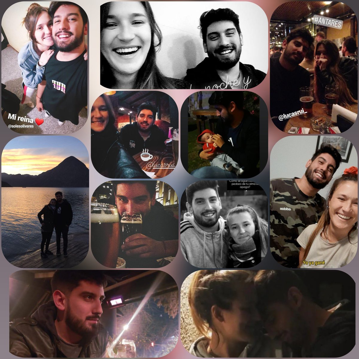 Te amo un mundo amor de mi vida. Tengo el alma rota lu.