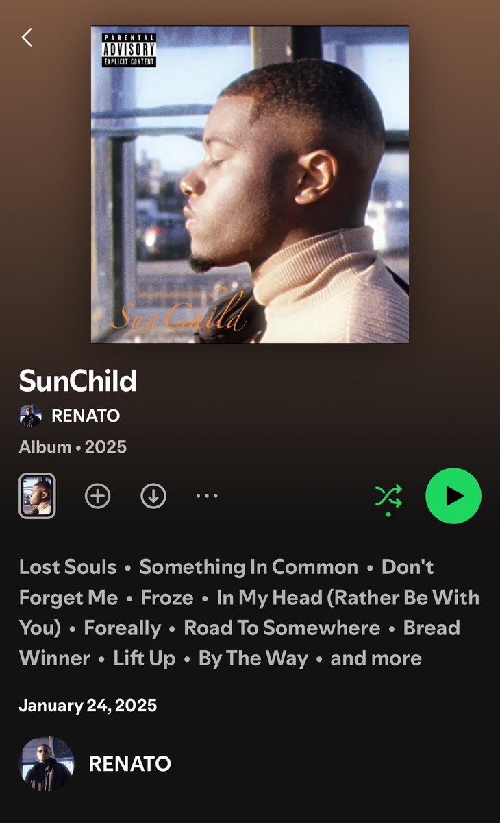 DJ_Tay4's tweet photo. Album: SunChild Out Now
https://t.co/A8vIFbMtnk https://t.co/OyGiopZKUD