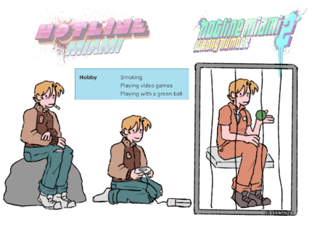 xxsjacket's tweet image. jacket when he's not hurting other people