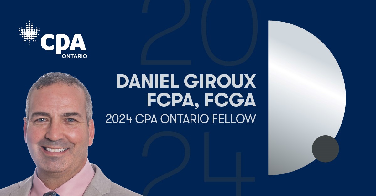 collegeboreal's tweet image. 📣 Our President, Daniel Giroux, has been awarded CPA Ontario’s highest distinction. His leadership and dedication to public service have earned him the respect of an entire profession.
Congratulations on your FCPA, FCGA designation! 👏
#CPAOCelebrates #ONpse #CDNpse 1/2
