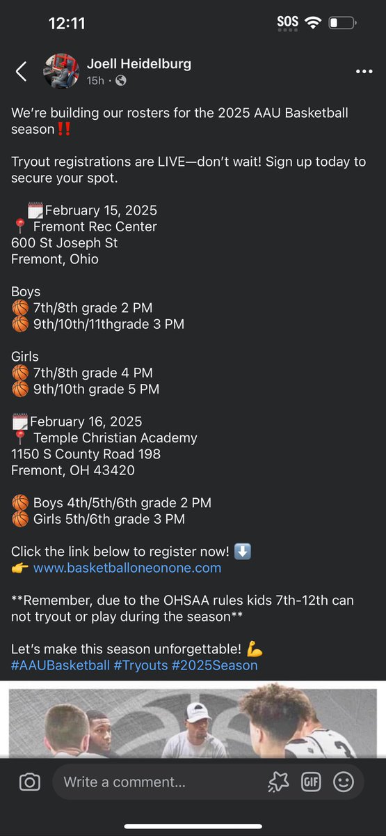 10th grade boys basketball players I need some elite hoopers! Show up and show out! Coach Brown