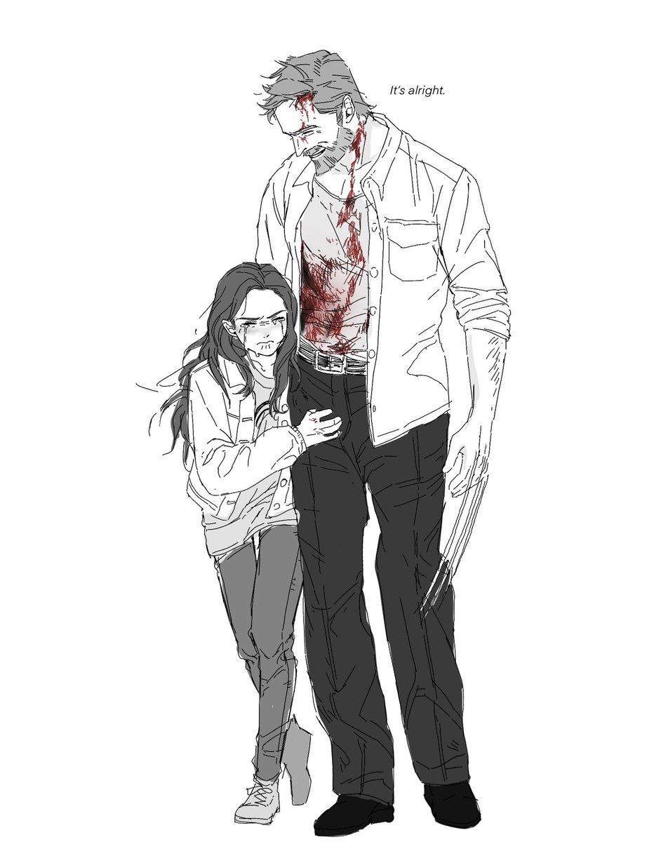 Crutch_C's tweet photo. Happy Ending
#Wolverine https://t.co/qIgnG9QdO1