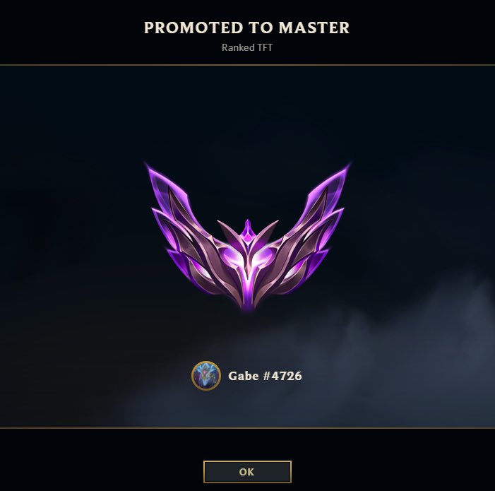 Master tier in TFT 😁