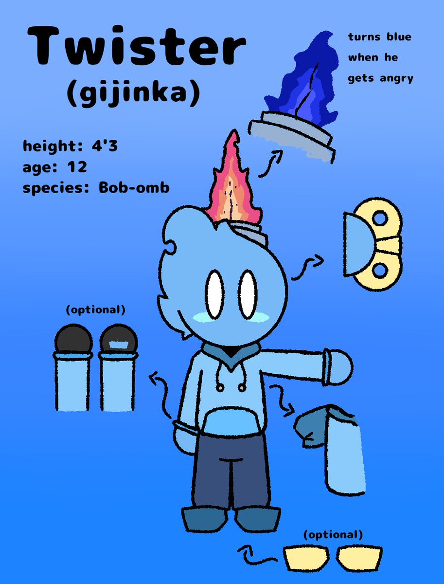 Welp i think its time to update his gijinka refs again