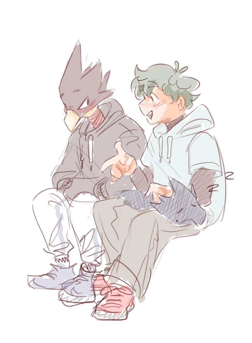 smooches them