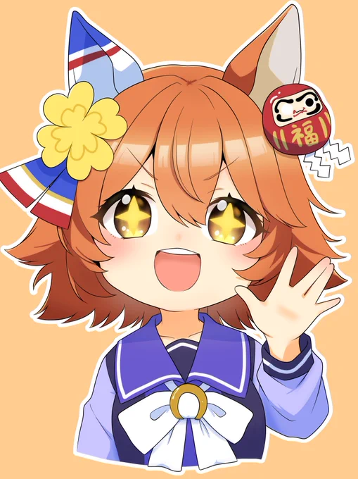 ナルミさんの線画で色塗らていただきました!! 綺麗な線画で色濡れてうれしい(◜ᴗ◝ )