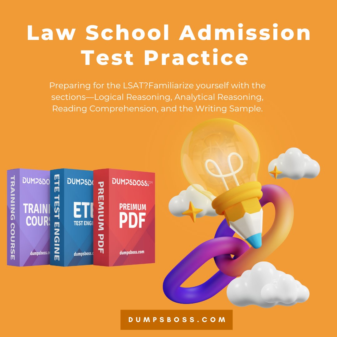DavisMarle28200's tweet photo. Ace the Law School Admission Test (LSAT) with DumpsBoss! Your trusted partner for expert LSAT practice and preparation. Unlock your potential today! #DumpsBoss #LSAT #LawSchoolPrep #LSATPractice #LawSchoolJourney #LSATStudy #FutureLawyers #LawStudentGoals #TestPrep #LawSchool https://t.co/y7HwVKfb7C