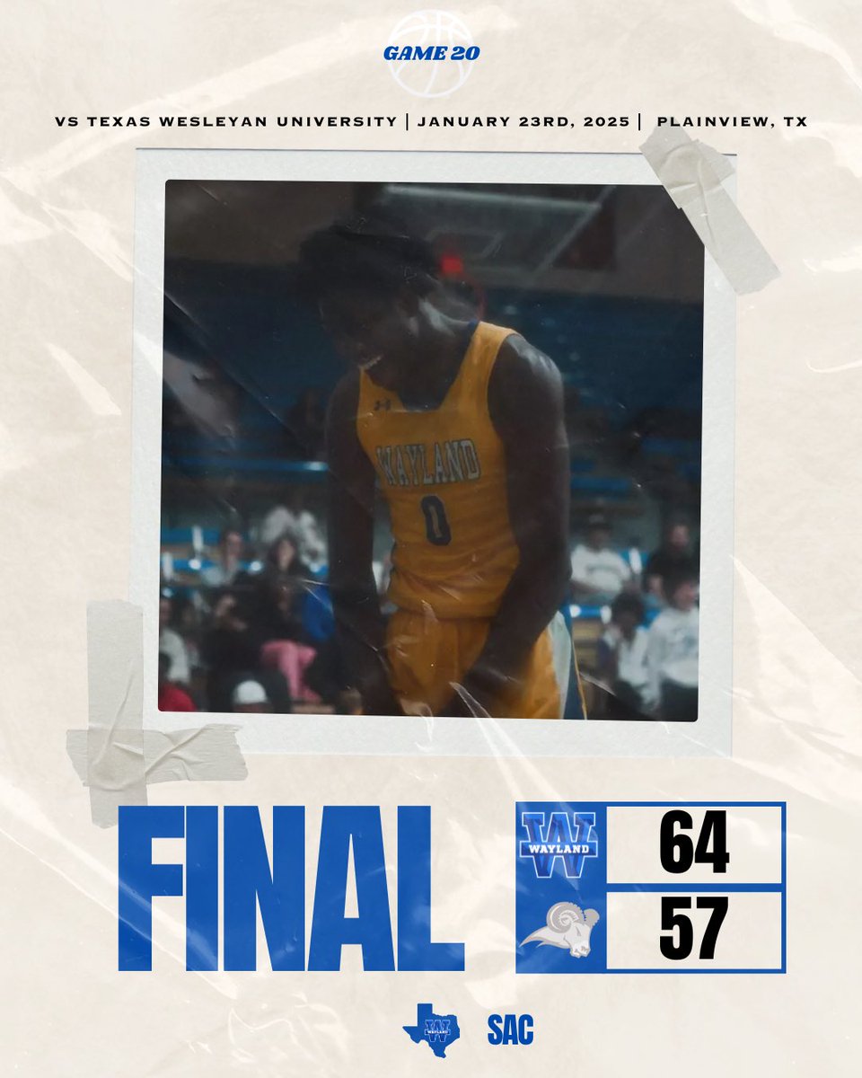 Wayland Baptist Basketball tweet media