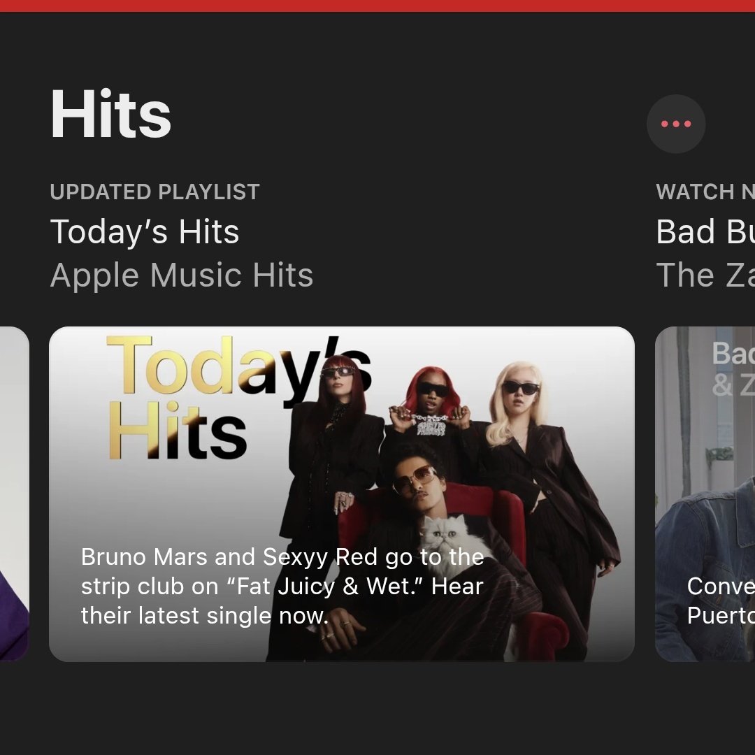 eternalroseanne's tweet photo. ROSÉ along with Bruno Mars, Lady Gaga, and Sexyy Red are on the cover of Today’s Hits on Apple Music https://t.co/lA0ojlO75y