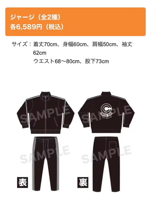 ジャージはちょっと欲しい 