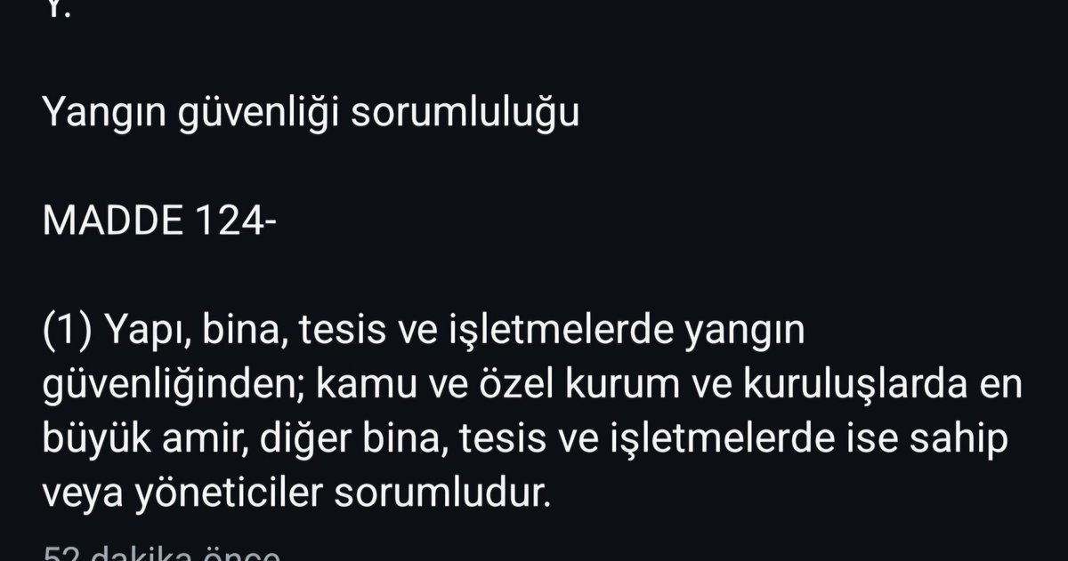 İşveren hariç herkesi tutukladınız.İş güvenliği kanununa göre yangın güvenliğininden İşveren sorumludur.İş güvenligi uzmanı,aşçı,mimar değil #Bolukartalkayafacia #igugünahkeçisideğildir #iguyargılanamaz #igututuklanamaz