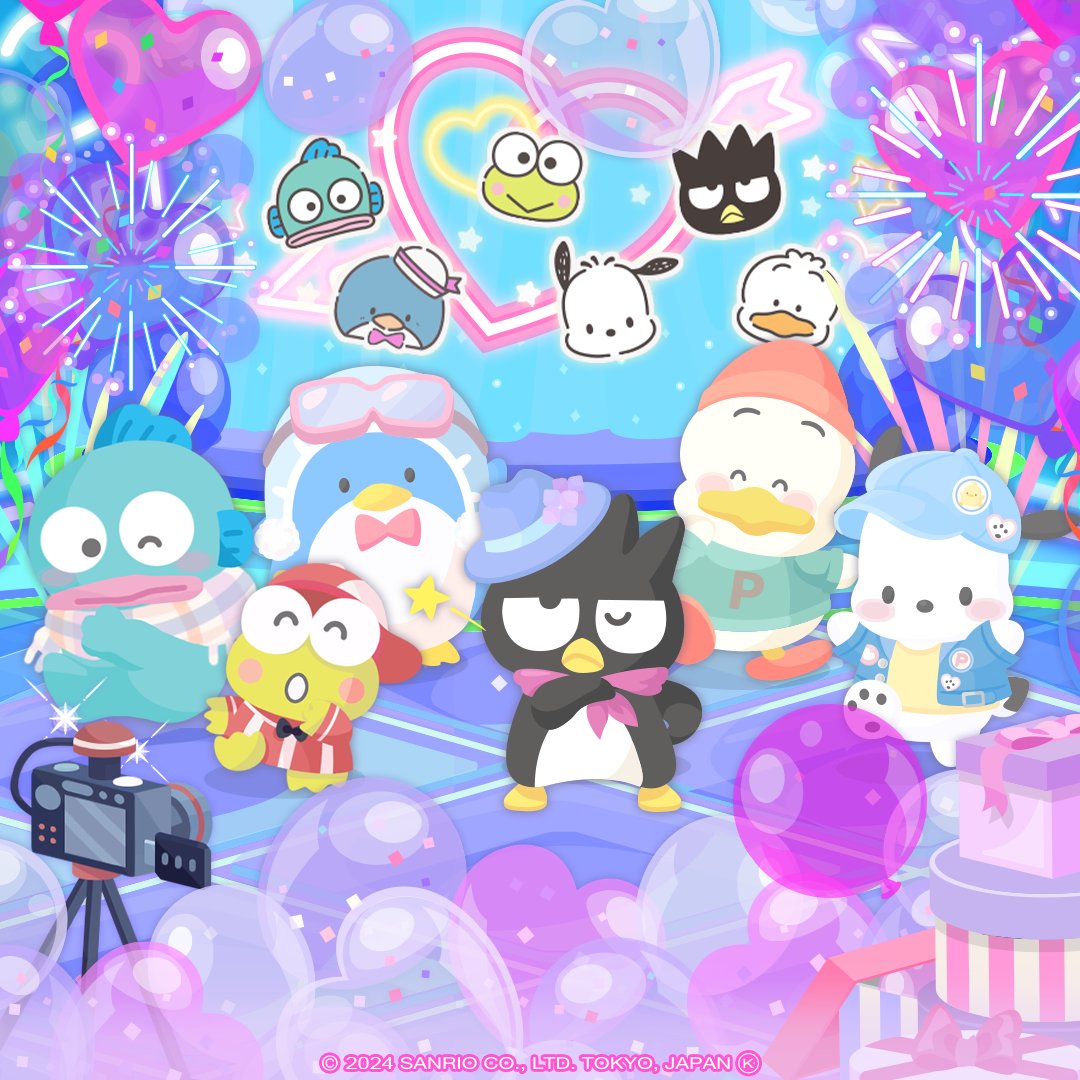 はぴたんぶい5周年おめでとう🎉 今すぐログインして限定アイテムをGET