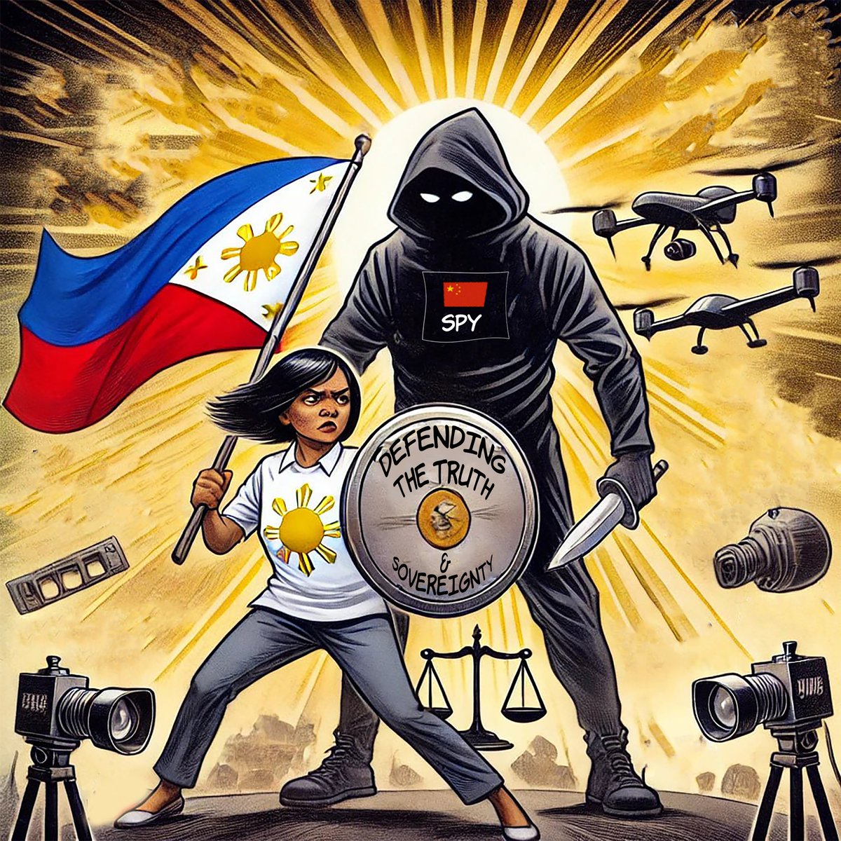 ALT_wps's tweet photo. #China’s denial of espionage is a deflection tactic. The arrest of Deng Yuanqing exposes a systematic threat to 🇵🇭 sovereignty. The #Philippines stands firm on truth, transparency, and independence. Sovereignty is non-negotiable.

READ FULL ARTICLE: https://t.co/IeMZQaJOr0 https://t.co/9TZbN1YYQR