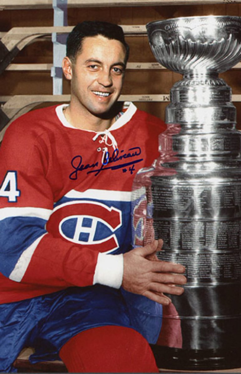surleevintner's tweet photo. @Super70sSports Bobby Orr was very good with 2 Stanley Cups, Jean Béliveau won 17 Stanley Cups.  Not a typo. https://t.co/7w86Zo8zWA