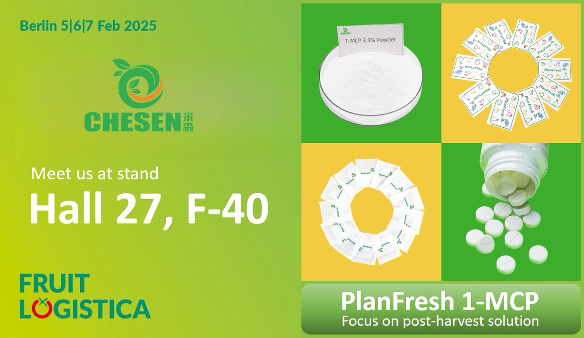 planfresh1mcp's tweet photo. It'll be our pleasure to meet you all at our stand.
Let's talk face to face about fresh-keeping solutions.
#1MCP #Fruit #Vegetable #CutFlower #PostHarvest #PlanFresh https://t.co/cfaHzF3w2i