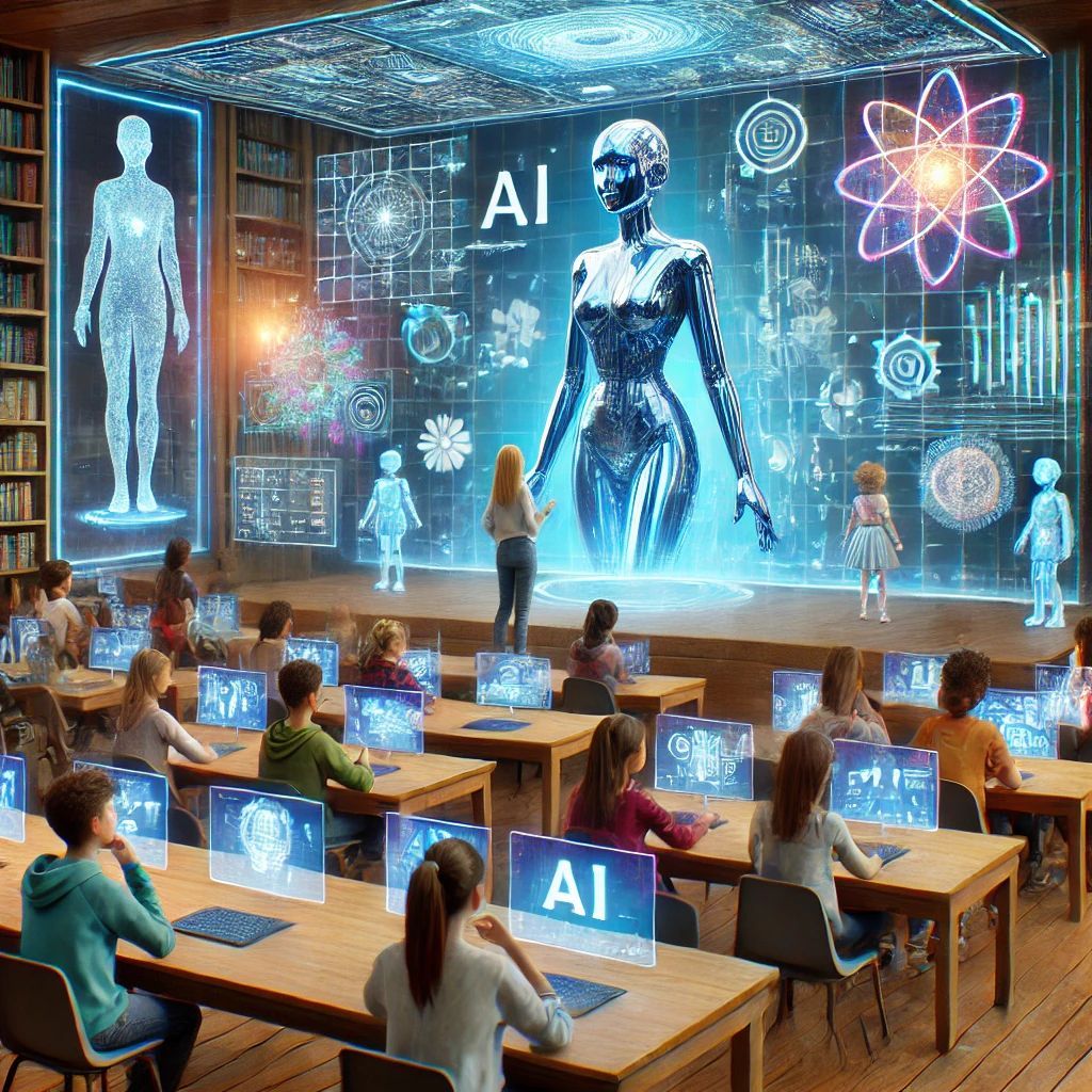 futurelearnerai's tweet image. AI pioneers predict superintelligence by 2027. 🌍 Imagine classrooms transformed: hyper-personalized learning, global problem-solving, and AI as co-teachers. Education must evolve now to empower the next-gen. Are we ready for this future? 🤔 #AI #FutureOfLearning #EdTech