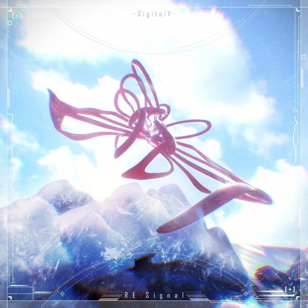 blllss_'s tweet photo. Did cover art for DigitalV 
Check out their new album "RE:Signal" , their music is cool 😎 https://t.co/N03XUiELkd