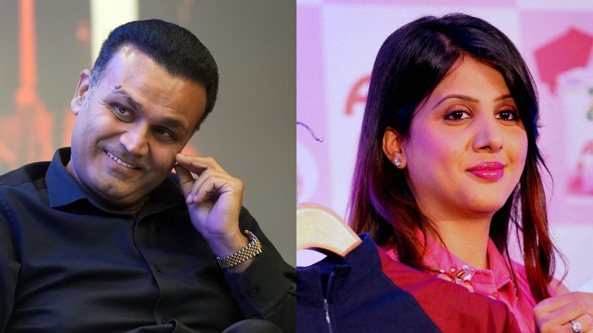 newstaplive's tweet photo. #VirenderSehwag Heading for Divorce?

Speculations about Virender Sehwag's #Divorce are gaining traction after reports suggest he and #AartiAhlawat unfollowed each other on Instagram and have allegedly been living separately for months. https://t.co/o7xiuTYiXd