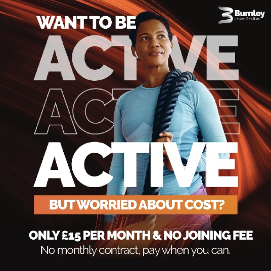 BurnleyLeisure's tweet photo. ✨ Cost shouldn’t hold you back from feeling great!

Introducing BLC Active - our new off-peak membership - just £15 a month.

Perfect for those aged 18+ on low incomes or claiming benefits.
✅ No joining fee
✅ No contract
✅ Pay when you can

Only available in centre! https://t.co/tDfLCLaWcP