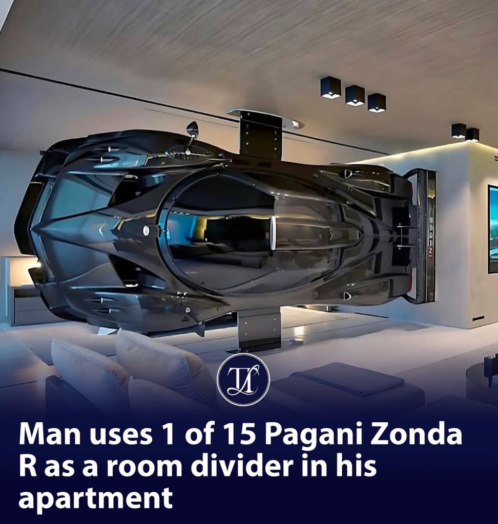 cryptolyxe's tweet photo. jobs not finished until me and the homies can buy a 1/15 Pagani and use it as a wall. https://t.co/MMg6p7PAKB