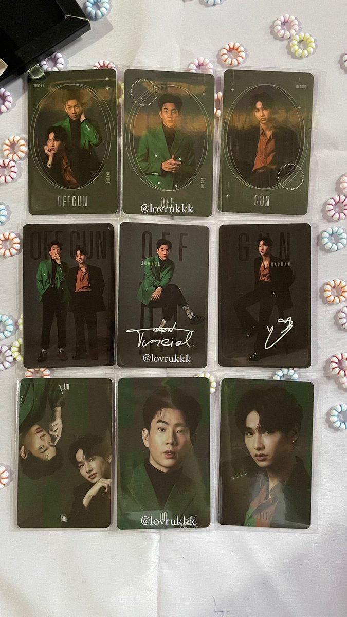 lovrukkk's tweet photo. WANT TO SELL (WTS) ‼️‼️

-Offgun photocard from signature gmmtv
-Shipping WW✅
-Please DM📩

tags: wtb wts offgun
#ตลาดนัดgmmtv
#ตลาดนัดออฟกัน #ตลาดนัดเตนิว #ตลาดนัดปอนด์ภูวินทร์ #ตลาดนัดเจมีไนน์โฟร์ท #ตลาดนัดคริสสิงโต #ตลาดนัดจิมมี่ซี https://t.co/weovkBZu6C